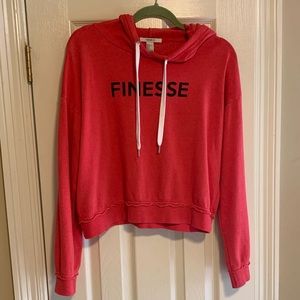 Forever 21 cropped sweatshirt